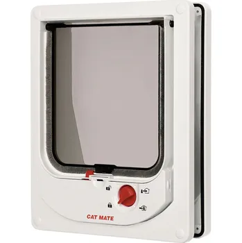 Dvířka pro psa Kerbl Cat Mate 4-Way 19,5 x 24,2 cm bílá