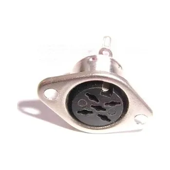 Elektrická zásuvka DIN 5 zásuvka křížová (kostka)