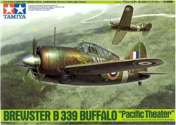 Plastikový model Tamiya Brewster B-339 Buffalo Pacific Theater 1:48