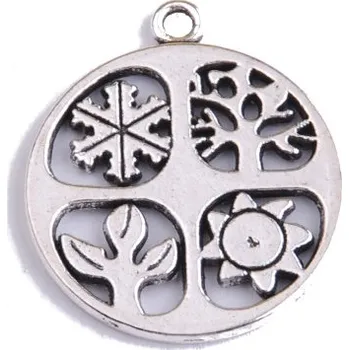 Přívěsek Přívěsek 24x28mm, 1ks