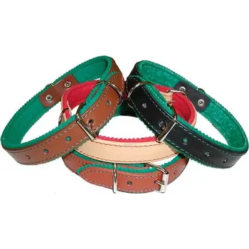 Obojek pro psa Chopo obojek s pěnovkou do 55cm HAFY Barva: Hnědá