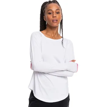 tričko Roxy Say Something LS - WBB0/Bright White XS