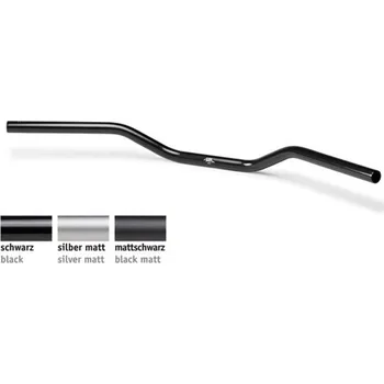 LSL (Highsider) Německo LSL Roadster řídítka 1" palcová (810mm) hliníková řidítka barva: černá matná