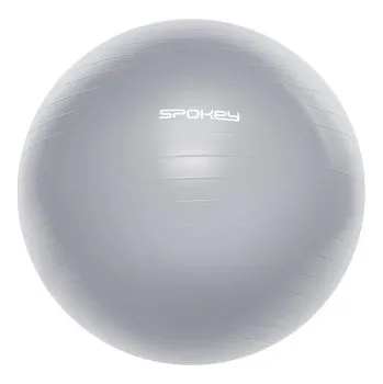 Gymnastický míč Spokey FITBALL III- Gymnastický míč 55 cm včetně pumpičky šedý