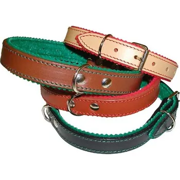 Obojek pro psa Chopo Obojky s pěnovkou do 70cm HAFY Barva: Mahagon