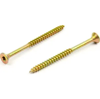 Vrut Univerzální vrut do dřeva 5x150/70 TORX zinek žlutý (Univerzální vrut TORX částečný závit)