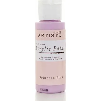 Výtvarná barva Akrylové barvy Artiste základní barvy 59ml Barva: PRINCEZNOVSKÁ RůŽOVÁ