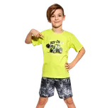 Chlapecké krátké pyžamo Cornette 789/101 Tractor 98/104 Zelená