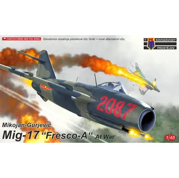 Plastikový model 1:48 MiG-17 Fresco-A „at War“