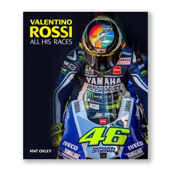 Valentino Rossi: All His Races - Mat Oxley [EN] (2022, pevná)