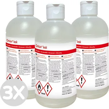 Univerzální čisticí prostředek Atotech Zvýhodněný multipack - 3x Orkán lesk - leštidlo pro domácí myčky 500ml