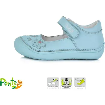 Dívčí baleríny Ponte 20 PJ222-DA03-1-862 modrá Velikost: 30