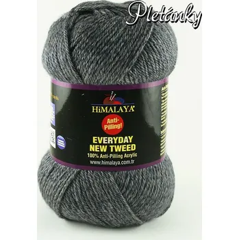 Příze Himalaya Příze Everyday New Tweed 75121 - ocelová šedá
