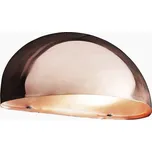 Nordlux Scorpius Maxi, polokruhové svítidlo z mědi pro venkovní použití, 1xE27 max 60W, šírka: 27cm, IP23