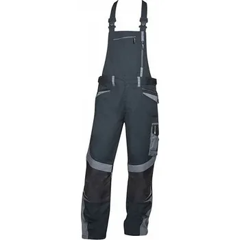 montérky Ardon Montérkové laclové kalhoty R8ED+,černo/šedé H9716