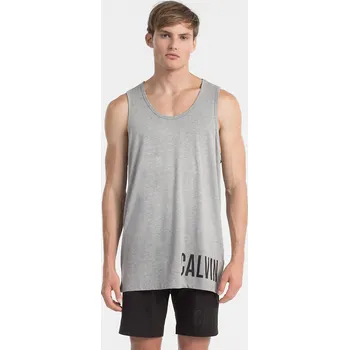 Pánské tílko Pánské tílko KM0KM00758 - BEH černá - Calvin Klein černá XL