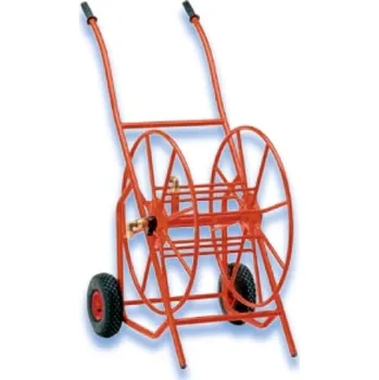 Zahradní hadice Karasto Armaturenfabrik Oehler Karasto Pojízdný naviják hadic Profi (90m 1"hadice) 000133