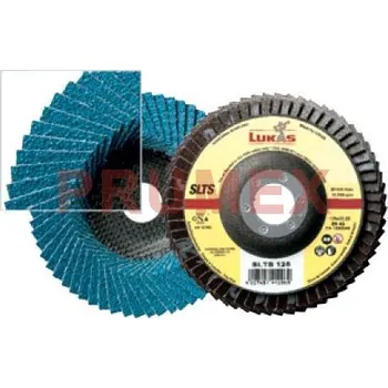 Brusný kotouč Brousící lamelový kotouč, LUKAS, 125 ZK 60 / SLTS