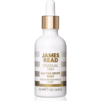 Samoopalovací přípravek James Read Gradual Tan H2O Tan Drops samoopalovací kapky na tělo odstín Light/Medium 45 ml