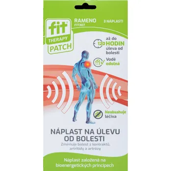 Náplast Fit Therapy Náplast na rameno 3 ks
