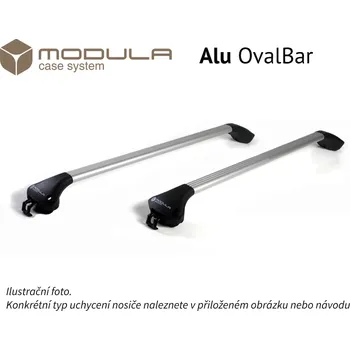 Příčník na automobil Střešní nosič Opel Astra J kombi ST 11-16 (s integr. podélníky), ALU stříbrný