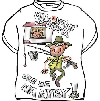 Žertovný předmět Tričko - Milování je dřina Velikost: S