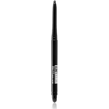 Oční linky MAYBELLINE NEW YORK Tattoo Liner Smokey gelová tužka na oči odstín 01 Black 1.3 g