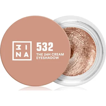 Oční stíny 3INA The 24H Cream Eyeshadow krémové oční stíny odstín 532 Bronze 3 ml