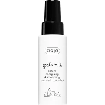 Pleťové sérum Ziaja Goat's Milk vyhlazující sérum pro hydrataci a rozjasnění pleti na obličej, krk a dekolt 50 ml