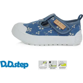 Dětská treková obuv D.D.Step D.D. step dívčí plátěnky CSG-232M Barva: modrá, Velikost: 24