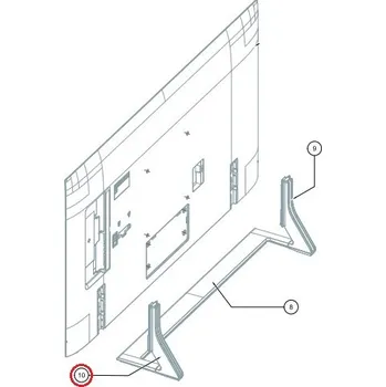 Televizní držák Samsung BN96-53098D pravá část podstavce pro televizi