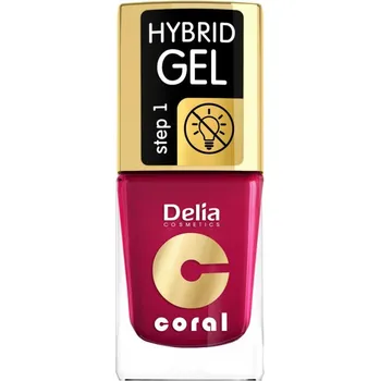 Lak na nehty Delia Cosmetics Coral Nail Enamel Hybrid Gel gelový lak na nehty odstín 06 11 ml