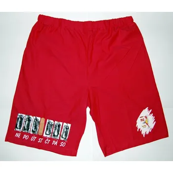 Žertovný předmět Trenýrky s kondomy - Špaňelský ptáček Barva: červená, Velikost: L