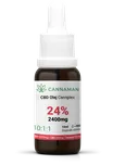 Cannaman CBD/CBG konopný olej Cannplex…