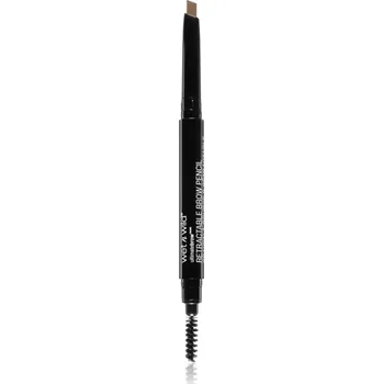 Pudr Wet n Wild Ultimate Brow oboustranná tužka na obočí s kartáčkem odstín Ash Brown 0.2 g