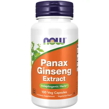 NOW Foods - Panax ženšen, 500 mg – 100 kapslí