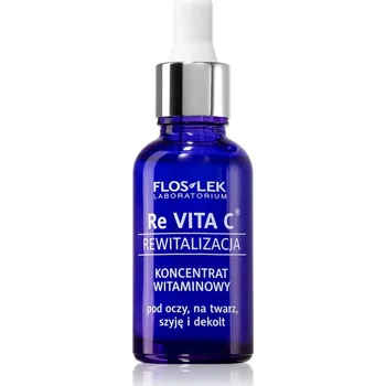 Pleťové sérum FlosLek Laboratorium Re Vita C 40+ vitamínový koncentrát na oční okolí, krk a dekolt 30 ml