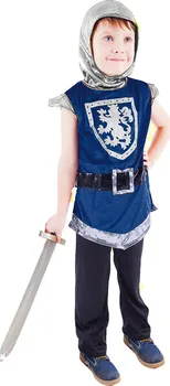 Karnevalový kostým Rappa Dětský kostým rytíř s erbem modrý M
