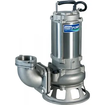 Čerpadlo HCP PUMP Kalové čerpadlo HCP 80SFP23.7 400V celonerezové, s kabel 10m, 901716