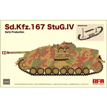Plastikový model Ryefield model 1/35 Sd.Kfz.167 StuG.IV Early Production
