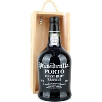 Presidential Porto Ruby dřevěná kazeta 0,75 l