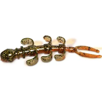 Rybářský háček 7ks - Gumová Nástraha Quantum 4Street B-Ass Creature 6,35cm 2gr Firetiger