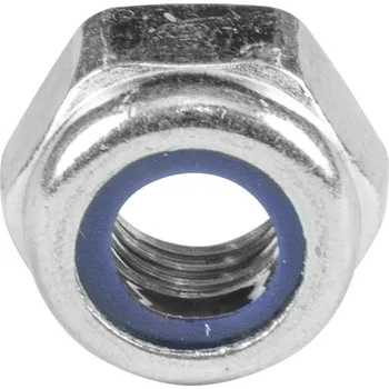 Matice Šestihranná pojistná matice ocelová Zn M6, 40ks