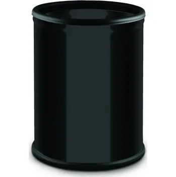 Odpadkový koš Caretrade Koš z oceli 7l - černý