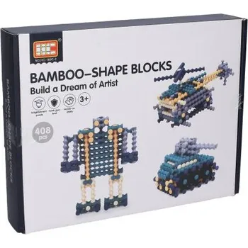ostatní stavebnice Stavebnice bambusová 480 dílů