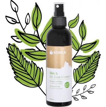 Lyžařský vosk čistič na stoupací pásy a skluznici Kohla Skin & Ski Base Cleaner, Green Line, 200ml 110034