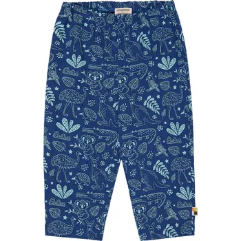 Dětské kalhoty Autstralská zvířátka tmavě modrá loud + proud Velikost: 62/68