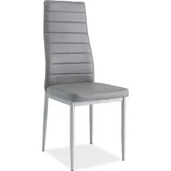 Jídelní židlička Casarredo Jídelní čalouněná židle H-261 Bis šedá/alu