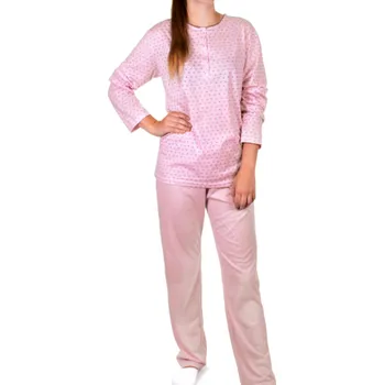 Dámské pyžamo n-feel Dámské pyžamo - Dream - DK 8967 Barva: Lososová, Velikost: 3XL