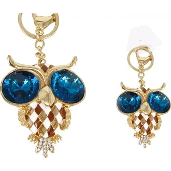 Carmani® Přívěšek na klíče, kabelku SOVA